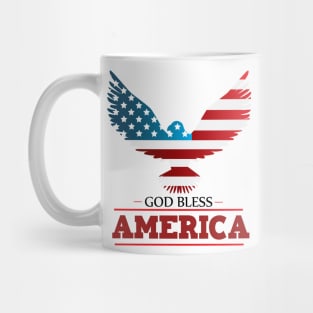 GOD BLESS AMERICA t-shirt Mug